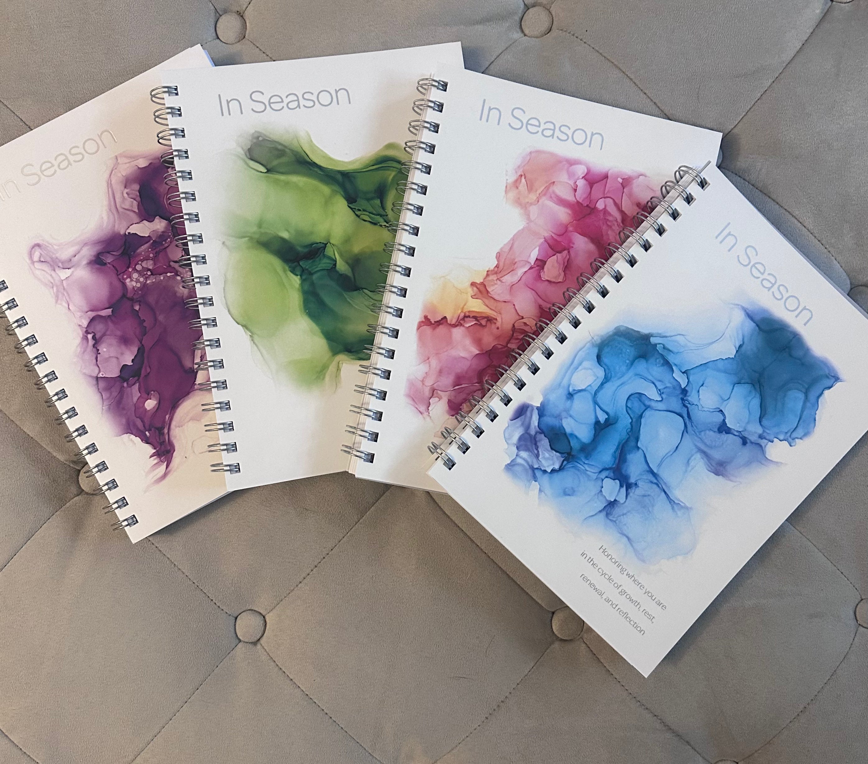 In Season: Three-Month Planner [Bundle of 4]