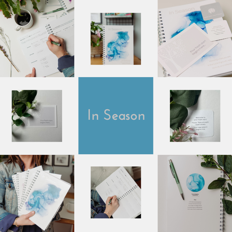 In Season Three Month Planner-Meets-Journal: Flow