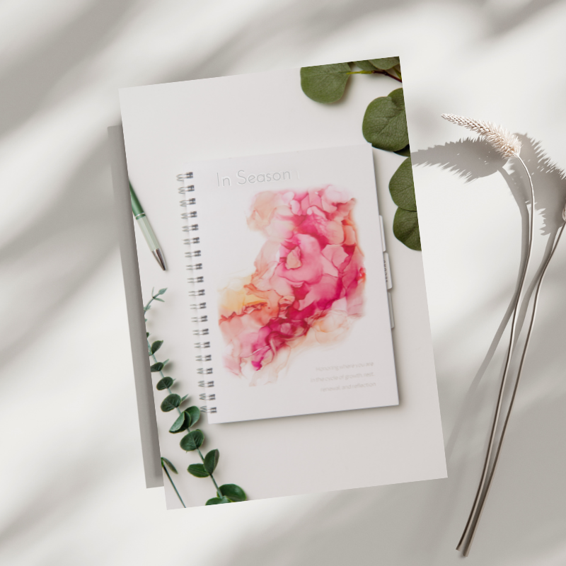 In Season Three Month Planner-Meets-Journal: Journey