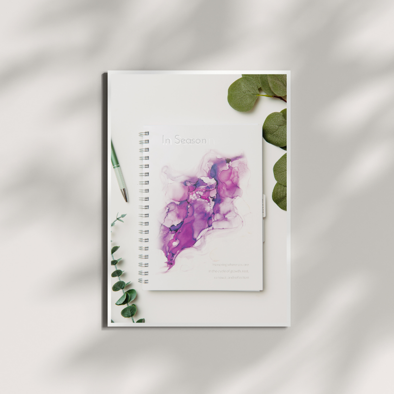 In Season Three Month Planner-Meets-Journal: The Path