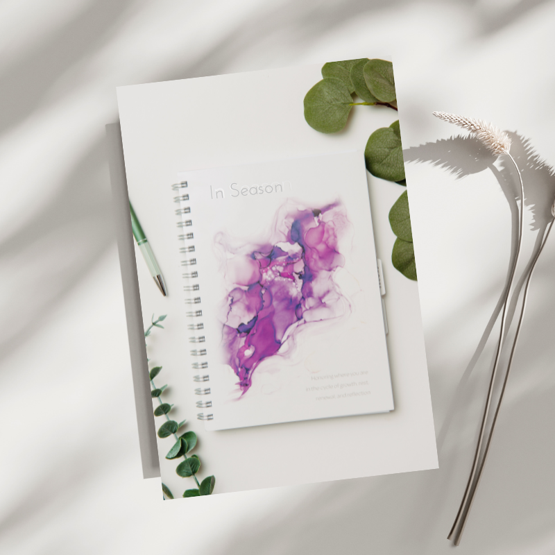 In Season Three Month Planner-Meets-Journal: The Path