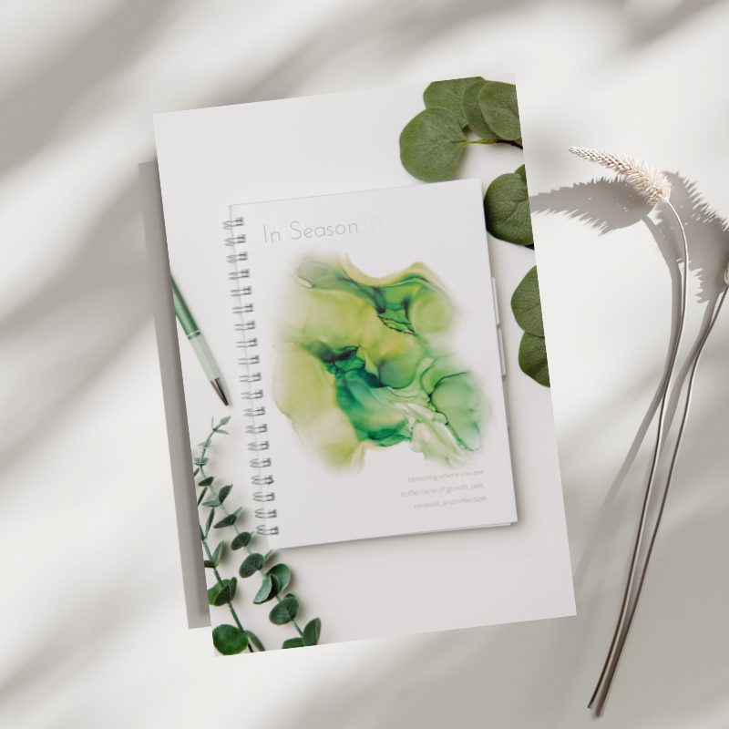 In Season Three Month Planner-Meets-Journal: Your Own Way