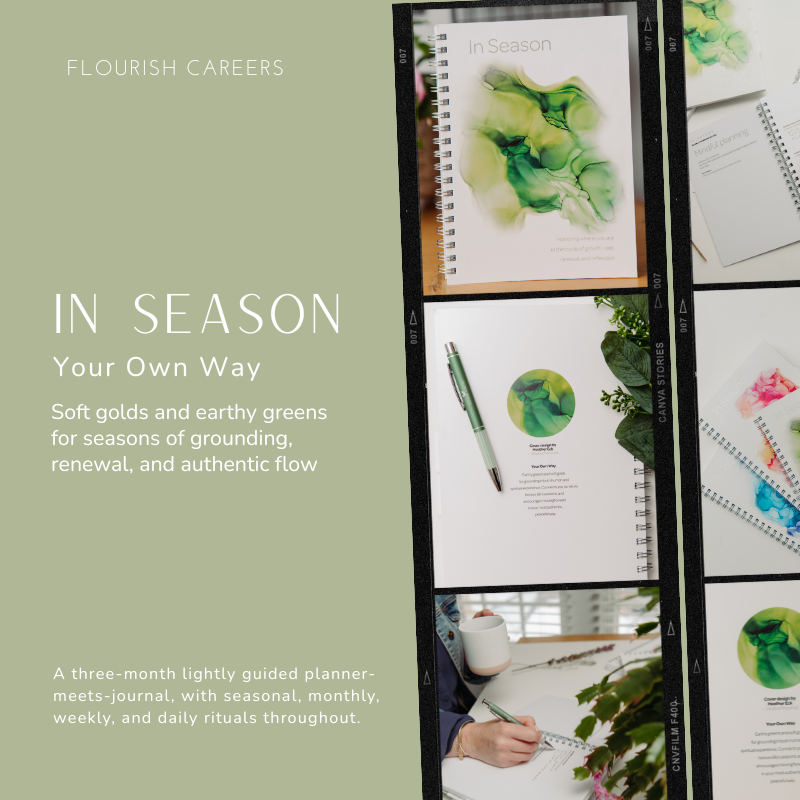 In Season Three Month Planner-Meets-Journal: Your Own Way